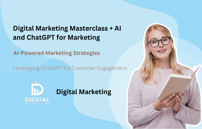 Digital Marketing Masterclass + AI and ChatGPT for Marketing - Udemy